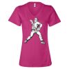 Women’s Relaxed Jersey V-Neck Tee Thumbnail