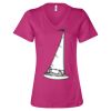 Women’s Relaxed Jersey V-Neck Tee Thumbnail