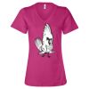 Women’s Relaxed Jersey V-Neck Tee Thumbnail
