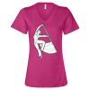 Women’s Relaxed Jersey V-Neck Tee Thumbnail