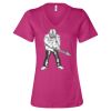 Women’s Relaxed Jersey V-Neck Tee Thumbnail