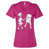 Women’s Relaxed Jersey V-Neck Tee Thumbnail