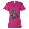Women’s Relaxed Jersey V-Neck Tee Thumbnail
