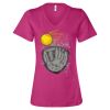 Women’s Relaxed Jersey V-Neck Tee Thumbnail