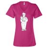 Women’s Relaxed Jersey V-Neck Tee Thumbnail