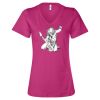 Women’s Relaxed Jersey V-Neck Tee Thumbnail