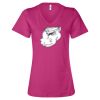 Women’s Relaxed Jersey V-Neck Tee Thumbnail