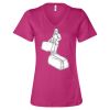 Women’s Relaxed Jersey V-Neck Tee Thumbnail