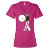 Women’s Relaxed Jersey V-Neck Tee Thumbnail