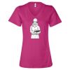 Women’s Relaxed Jersey V-Neck Tee Thumbnail