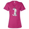 Women’s Relaxed Jersey V-Neck Tee Thumbnail
