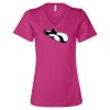 Women’s Relaxed Jersey V-Neck Tee Thumbnail