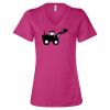 Women’s Relaxed Jersey V-Neck Tee Thumbnail
