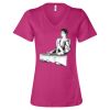 Women’s Relaxed Jersey V-Neck Tee Thumbnail
