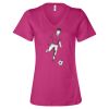 Women’s Relaxed Jersey V-Neck Tee Thumbnail