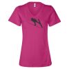 Women’s Relaxed Jersey V-Neck Tee Thumbnail