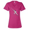 Women’s Relaxed Jersey V-Neck Tee Thumbnail