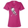 Women’s Relaxed Jersey V-Neck Tee Thumbnail