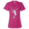 Women’s Relaxed Jersey V-Neck Tee Thumbnail