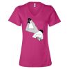 Women’s Relaxed Jersey V-Neck Tee Thumbnail