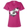 Women’s Relaxed Jersey V-Neck Tee Thumbnail