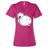 Women’s Relaxed Jersey V-Neck Tee Thumbnail