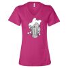 Women’s Relaxed Jersey V-Neck Tee Thumbnail