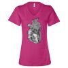 Women’s Relaxed Jersey V-Neck Tee Thumbnail