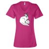 Women’s Relaxed Jersey V-Neck Tee Thumbnail