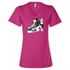Women’s Relaxed Jersey V-Neck Tee Thumbnail