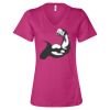 Women’s Relaxed Jersey V-Neck Tee Thumbnail