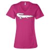 Women’s Relaxed Jersey V-Neck Tee Thumbnail