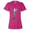 Women’s Relaxed Jersey V-Neck Tee Thumbnail