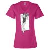 Women’s Relaxed Jersey V-Neck Tee Thumbnail