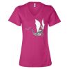 Women’s Relaxed Jersey V-Neck Tee Thumbnail