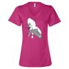 Women’s Relaxed Jersey V-Neck Tee Thumbnail