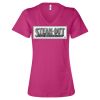 Women’s Relaxed Jersey V-Neck Tee Thumbnail