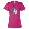 Women’s Relaxed Jersey V-Neck Tee Thumbnail