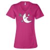 Women’s Relaxed Jersey V-Neck Tee Thumbnail