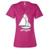 Women’s Relaxed Jersey V-Neck Tee Thumbnail