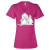 Women’s Relaxed Jersey V-Neck Tee Thumbnail