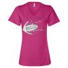 Women’s Relaxed Jersey V-Neck Tee Thumbnail