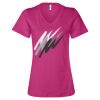 Women’s Relaxed Jersey V-Neck Tee Thumbnail