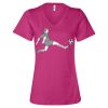 Women’s Relaxed Jersey V-Neck Tee Thumbnail