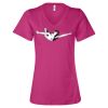 Women’s Relaxed Jersey V-Neck Tee Thumbnail