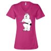 Women’s Relaxed Jersey V-Neck Tee Thumbnail