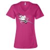 Women’s Relaxed Jersey V-Neck Tee Thumbnail