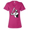 Women’s Relaxed Jersey V-Neck Tee Thumbnail