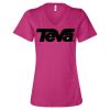 Women’s Relaxed Jersey V-Neck Tee Thumbnail