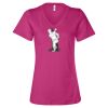 Women’s Relaxed Jersey V-Neck Tee Thumbnail
